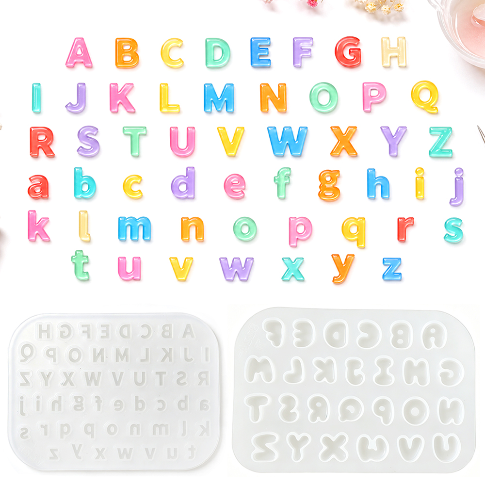 Resin Art Alphabet - S0321 Mini Forma Silikonowa do Tworzenia