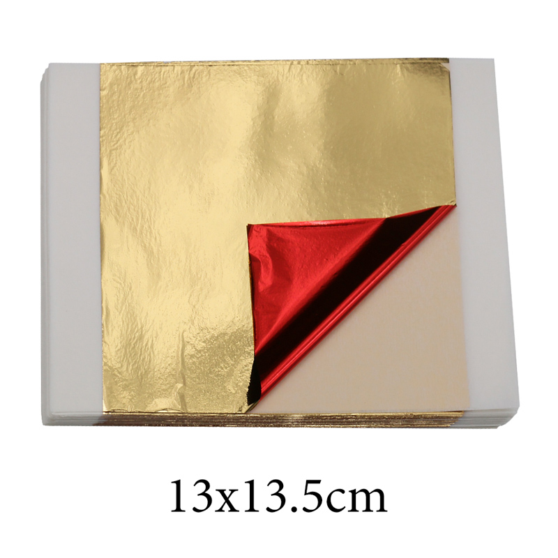 Resin Art Wedding Gift - 100 sztuk imitacji złotego foliowego papieru