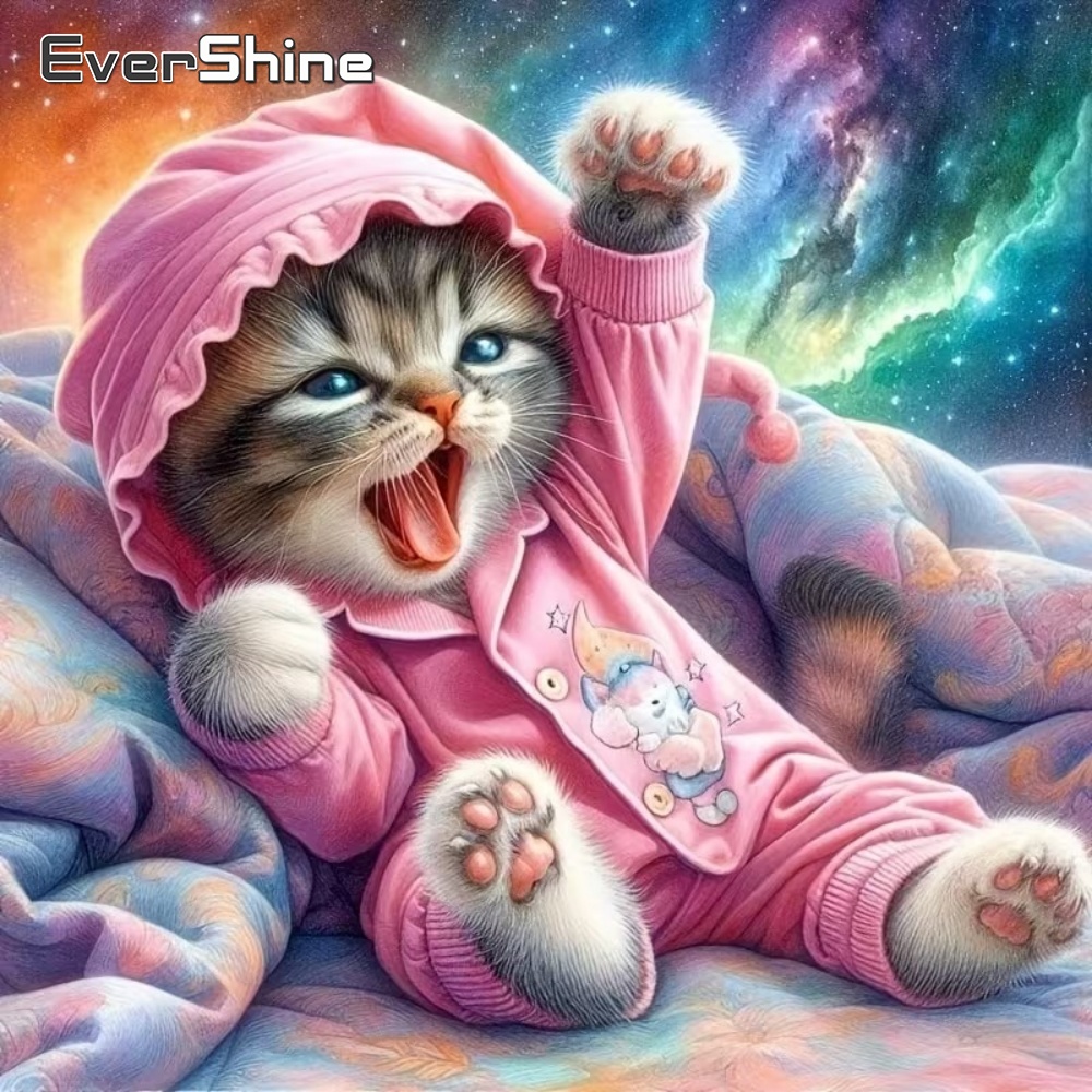 Resin Art Wallpaper - EverShine Nowość: Diamentowa mozaika z motywem