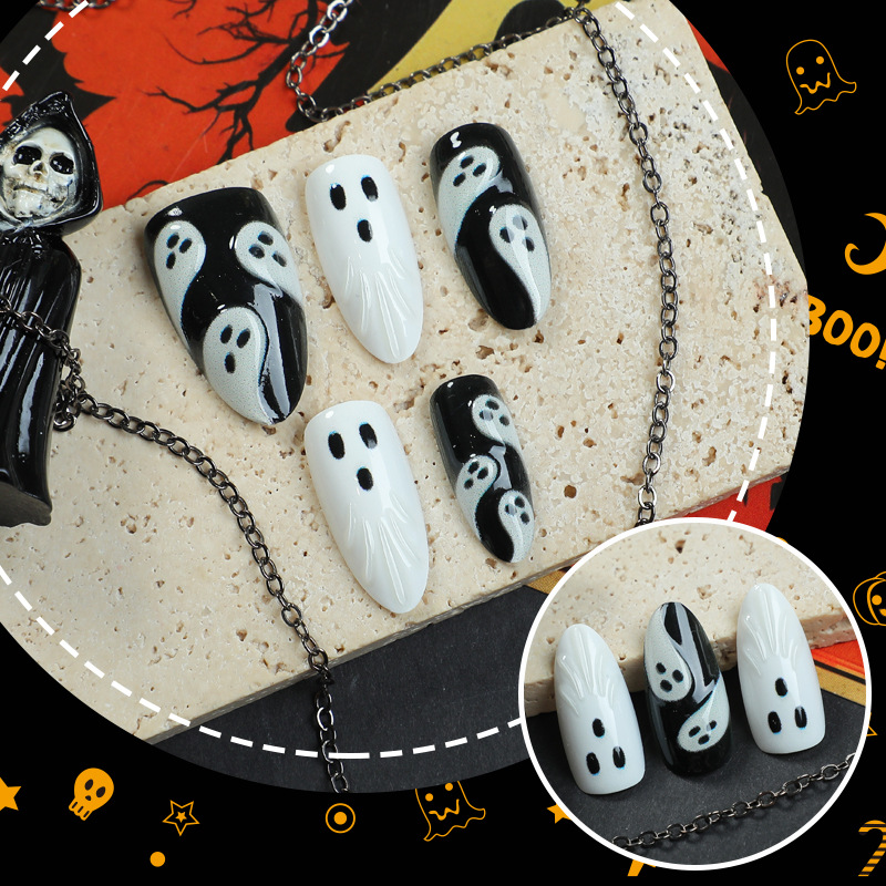30 szt. Halloweenowe paznokcie – Resin Art Case recenzja i cena