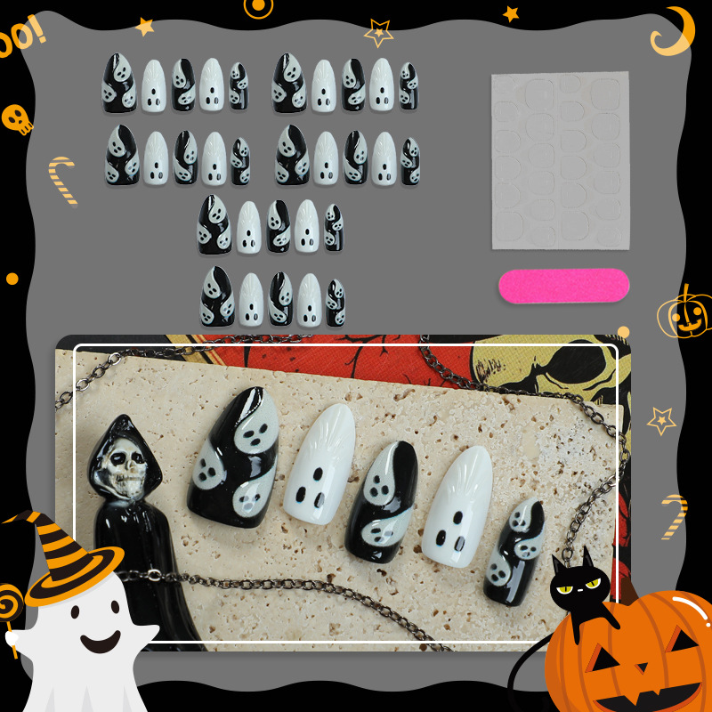 30 szt. Halloweenowe paznokcie – Resin Art Case recenzja i cena