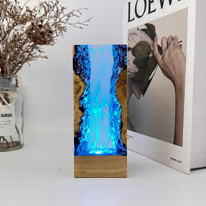 Lampa stołowa z żywicy o temat – Resin Art Baby recenzja i cena
