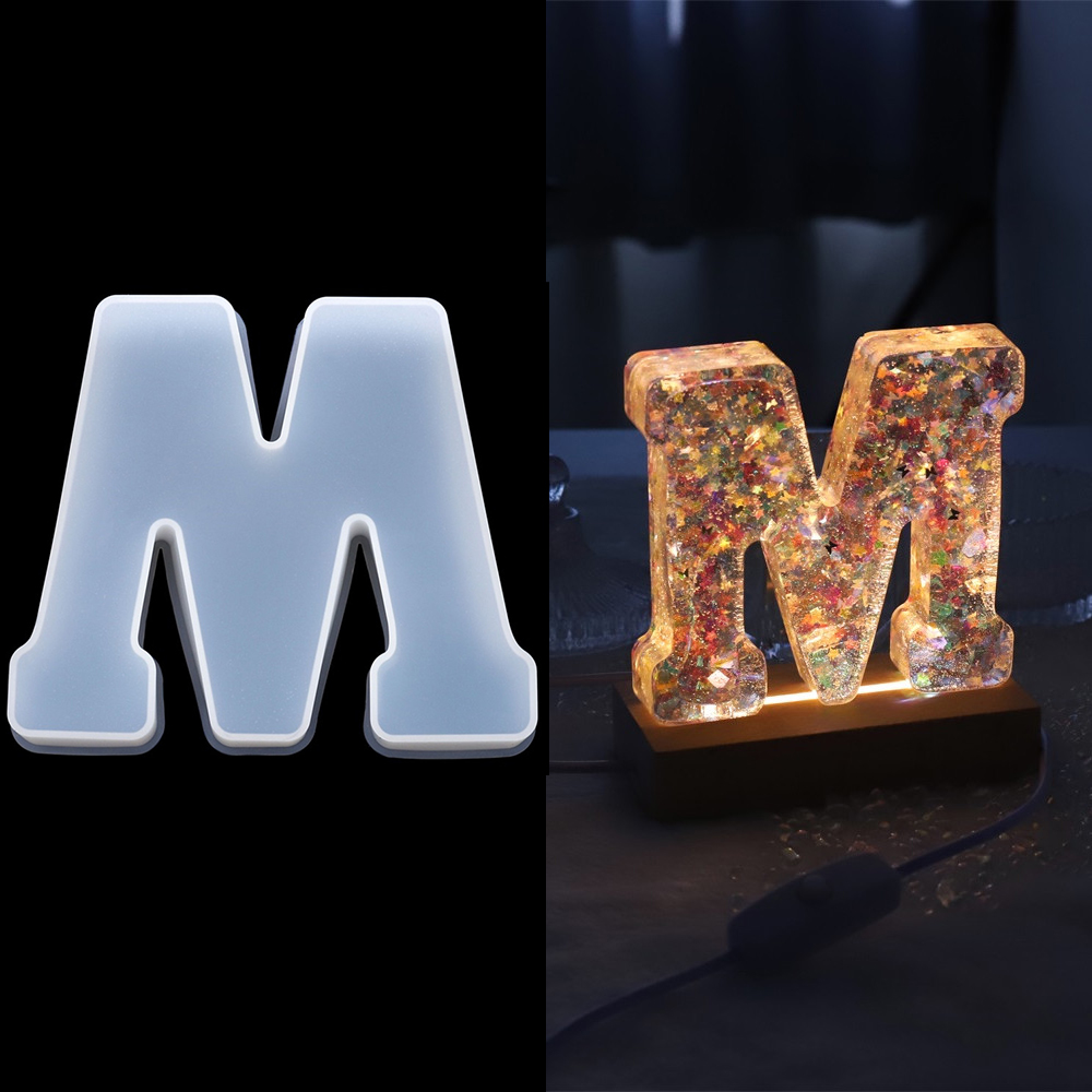 3 Rozmiary od A do Z Litery Si – Resin Art Alphabet recenzja i cena