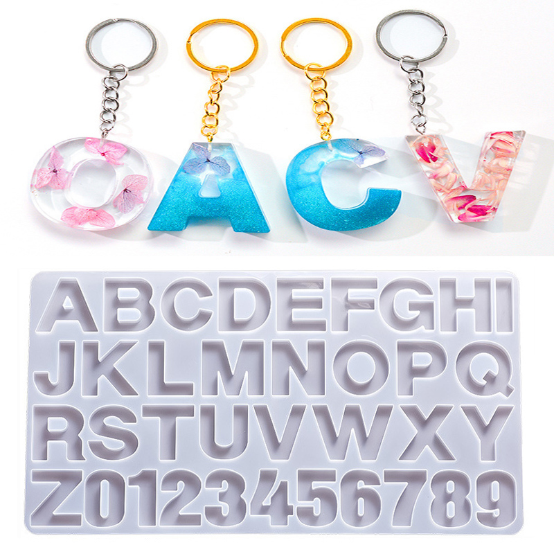 Alfabet żywica epoksydowa sili – Resin Art Alphabet recenzja i cena