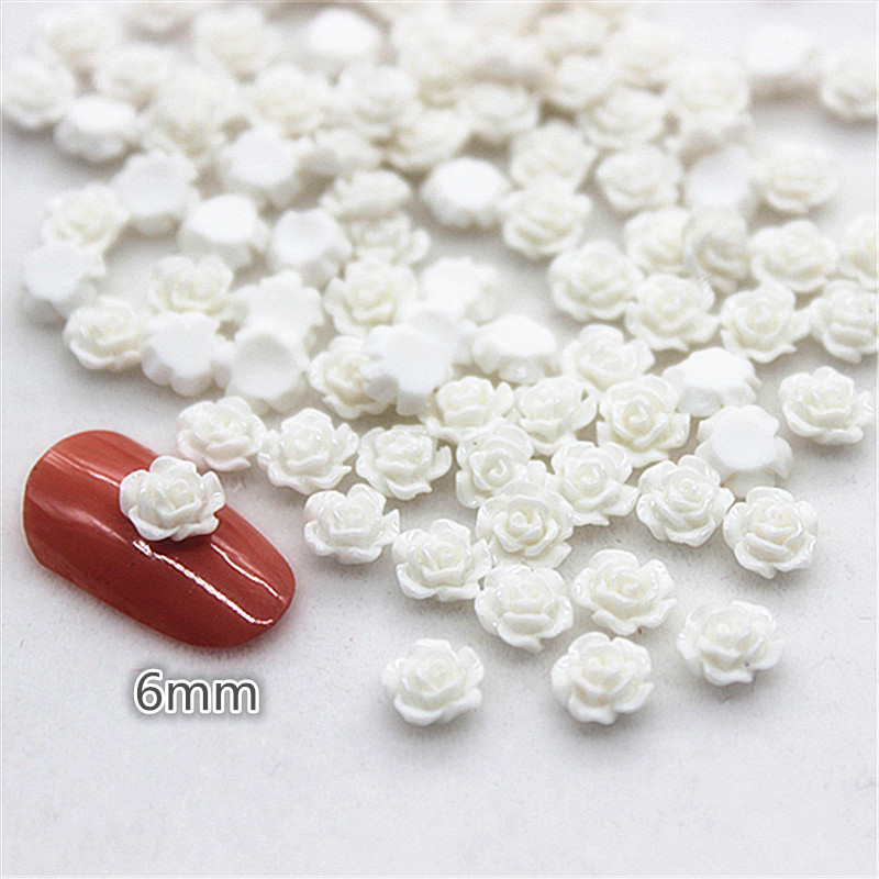 100 sztuk 6mm żywica Mini róży – Resin Art Rose recenzja i cena