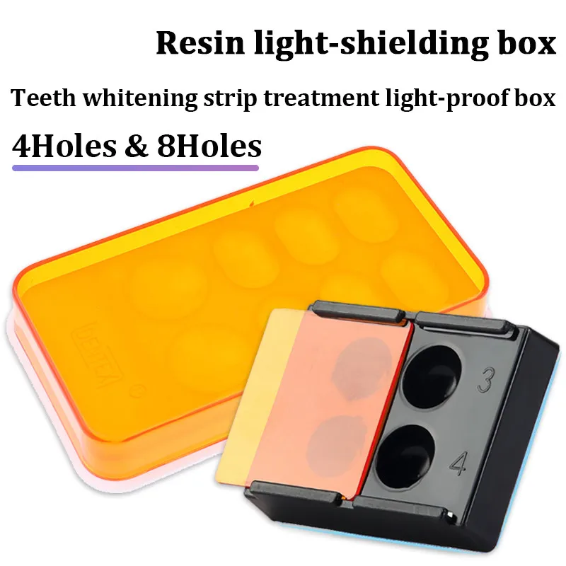 4/8 gniazd Dental Resin Shade  – Resin Art Case recenzja i cena